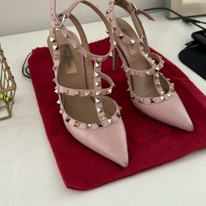 Valentino women’s 37 studded pumps